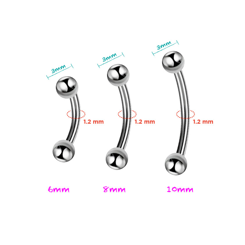 Classic Ball Curved Barbell