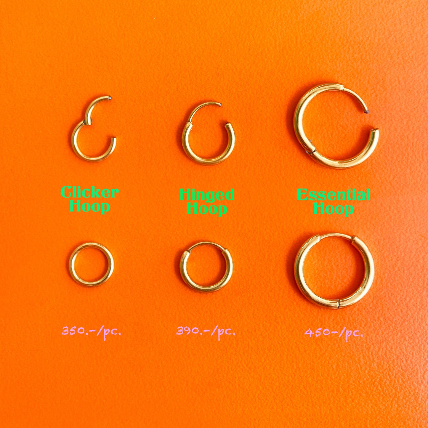 Titanium Hinged Hoop