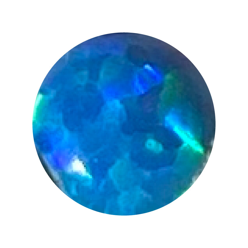 Faux Opal Flatback Titanium Earring
