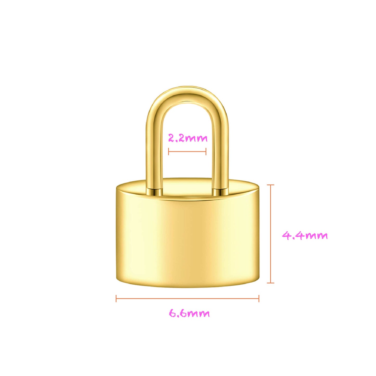 Padlock Charm