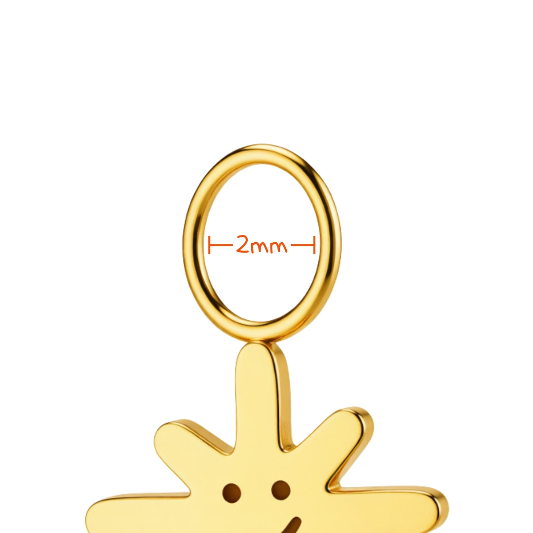 PiJi Doodle Star Charm