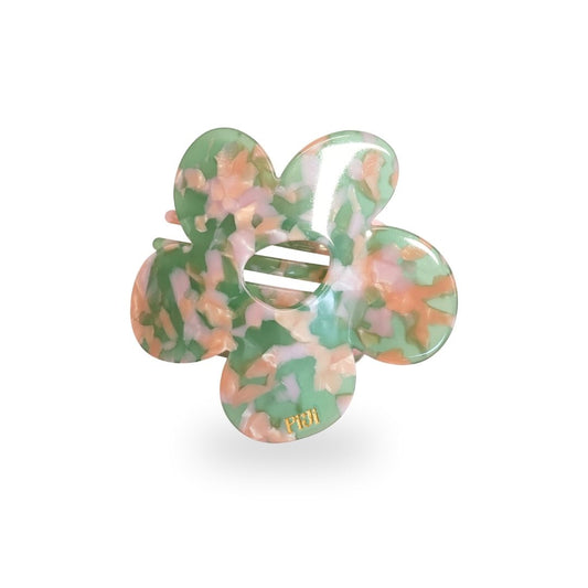 Flower Flat Claw Clip