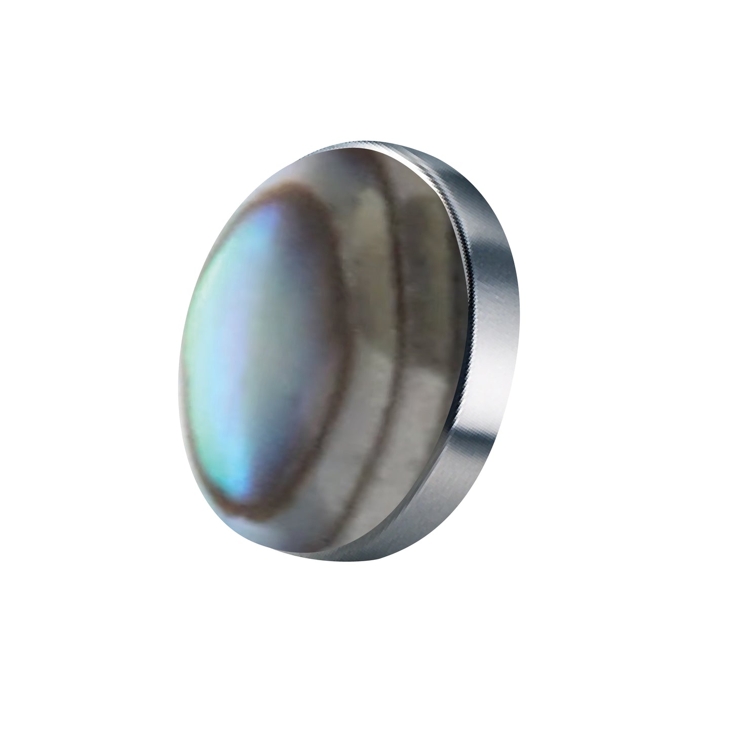 Natural Stones & Shells Cabochon Titanium Flatback Earring