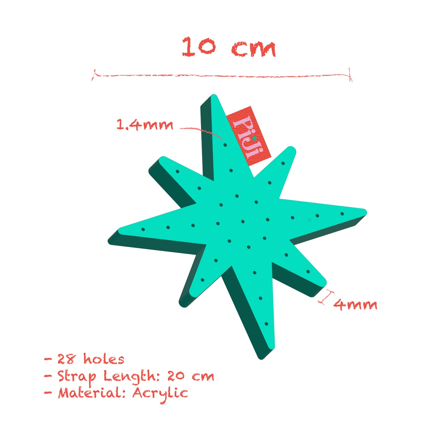 Starry Carry Charm