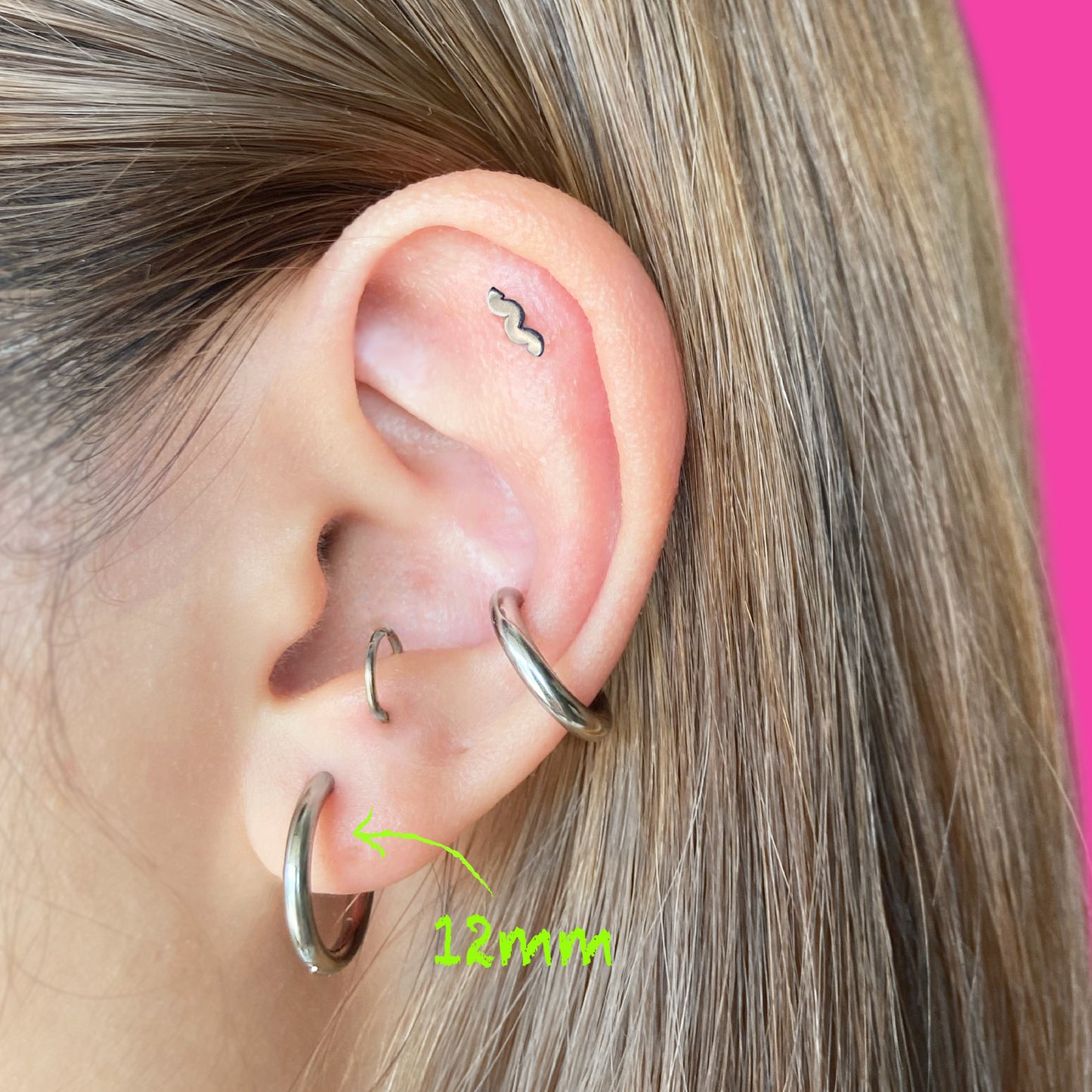 Titanium Essential Hoop