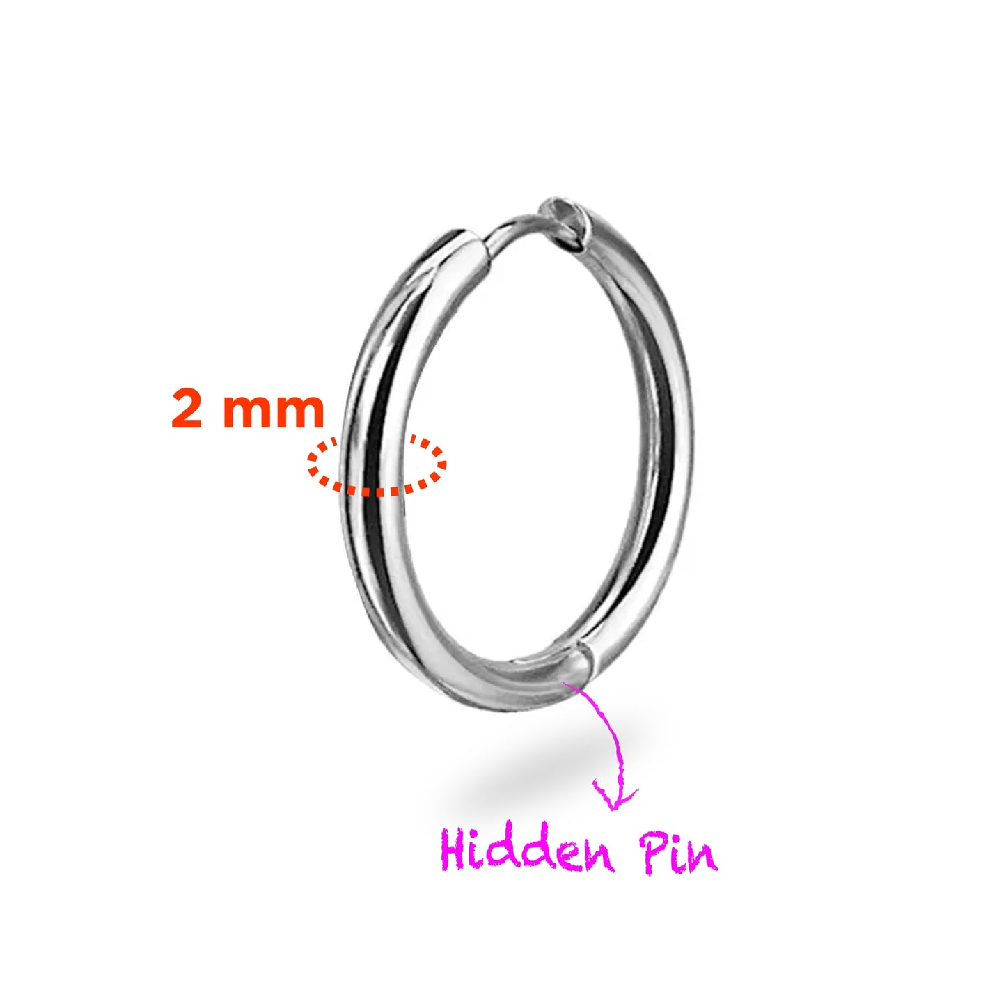 Titanium Essential Hoop